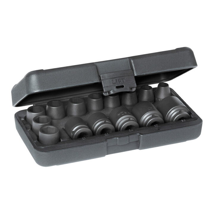 Gedore Kraftschrauber-Satz 1/2" 15-teilig