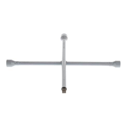 Gedore Kreuzsteckschlüssel, für PKW, 17 x 19 x 21 mm x 1/2", Radkreuzschlüssel, Reifenwechsel Auto, Werkzeug, 28 PUV