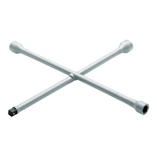 Gedore kruissleutel, voor auto's, 17 x 19 x 21 mm x 1/2", wielkruissleutel, bandenwissel auto, gereedschap, 28 PUV