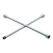 Gedore kruissleutel, voor auto's, 17 x 19 x 21 mm x 1/2", wielkruissleutel, bandenwissel auto, gereedschap, 28 PUV-1
