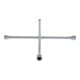 Gedore kruissleutel, voor auto's, 17 x 19 x 21 mm x 1/2", wielkruissleutel, bandenwissel auto, gereedschap, 28 PUV