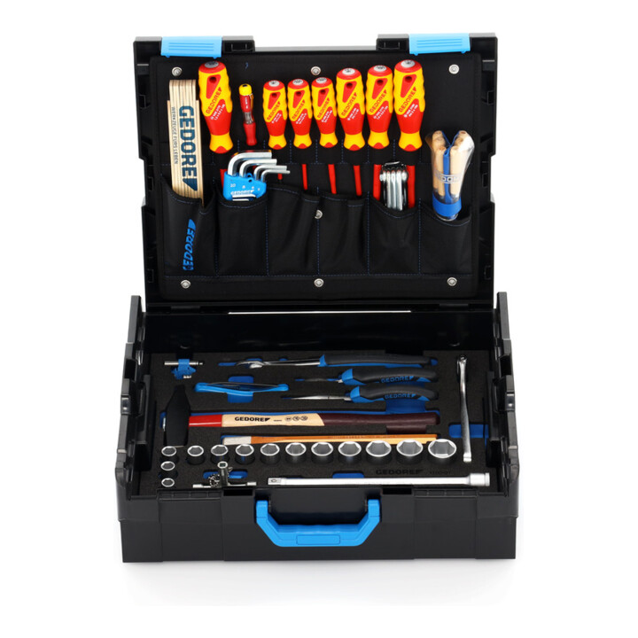 Gedore L-BOXX 136 met assortiment vakman, 58-delig