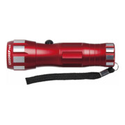 Gedore lampe de poche rouge 1xLED W.25-30m 3xAAA Alu.