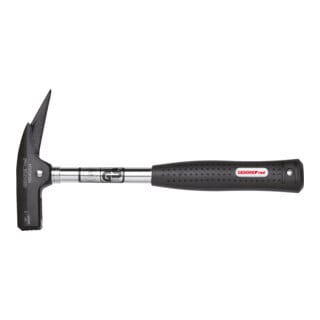 Gedore Latthammer mit Kunststoffgriff, 600 g Kopfgewicht, Hammer mit magnetischer Nagelrille, geschmiedet, R92402024