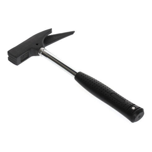 Gedore Latthammer mit Kunststoffgriff, 600 g Kopfgewicht, Hammer mit magnetischer Nagelrille, geschmiedet, R92402024