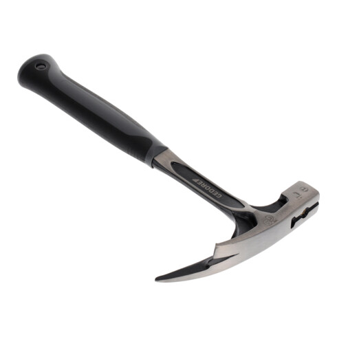 Gedore Latthammer mit Magnet, 340 mm, Anti-Vibrationssystem, Ergonomischer Griff, Kopf und Stiel aus einem Stück