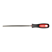 Gedore Lime ronde grain 2 310 mm avec poignée bi-matière-1
