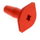 Gedore Manico di protezione per scalpelli da 250 mm, ergonomico, doppia piastra, alta sicurezza, PVC, 108 UNI-2