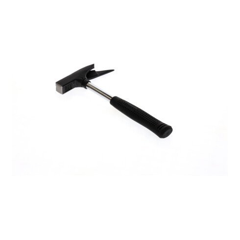 Gedore Martello da Latta con Magnete, 317 mm, Manico in Acciaio Tubolare, Impugnatura in Plastica, Sicurezza Testa