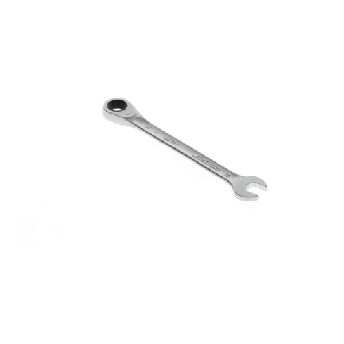 Gedore Maulschlüssel mit Ringratsche, SW 12 mm, flach, 12-kant, UD-Profil, Schraubenschlüssel, 7 R 12