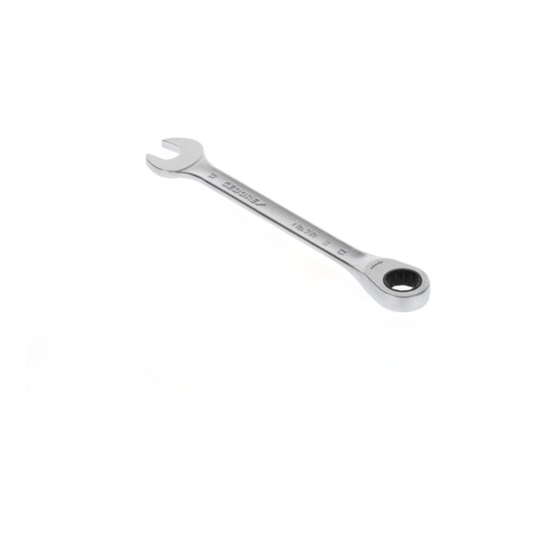 Gedore Maulschlüssel mit Ringratsche, SW 13 mm, flach, 12-kant, UD-Profil, Schraubenschlüssel, 7 R 13