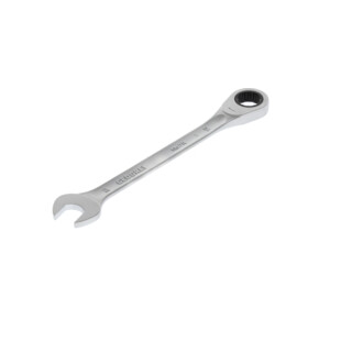 Gedore Maulschlüssel mit Ringratsche, SW 24 mm, flach, 12-kant, UD-Profil, Schraubenschlüssel, 7 R 24