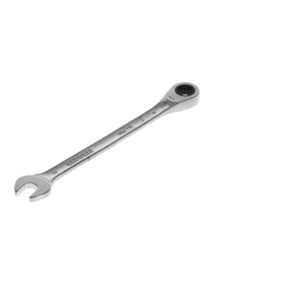 Gedore Maulschlüssel mit Ringratsche, SW 8 mm, flach, 12-kant, UD-Profil, Schraubenschlüssel, 7 R 8