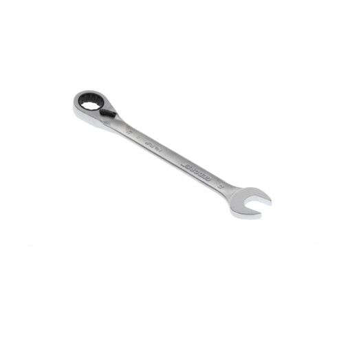 Gedore Maulschlüssel mit Ringratsche, umschaltbar, SW 21 mm, abgewinkelt, 12-kant, UD-Profil, Schraubenschlüssel, 7 UR 21