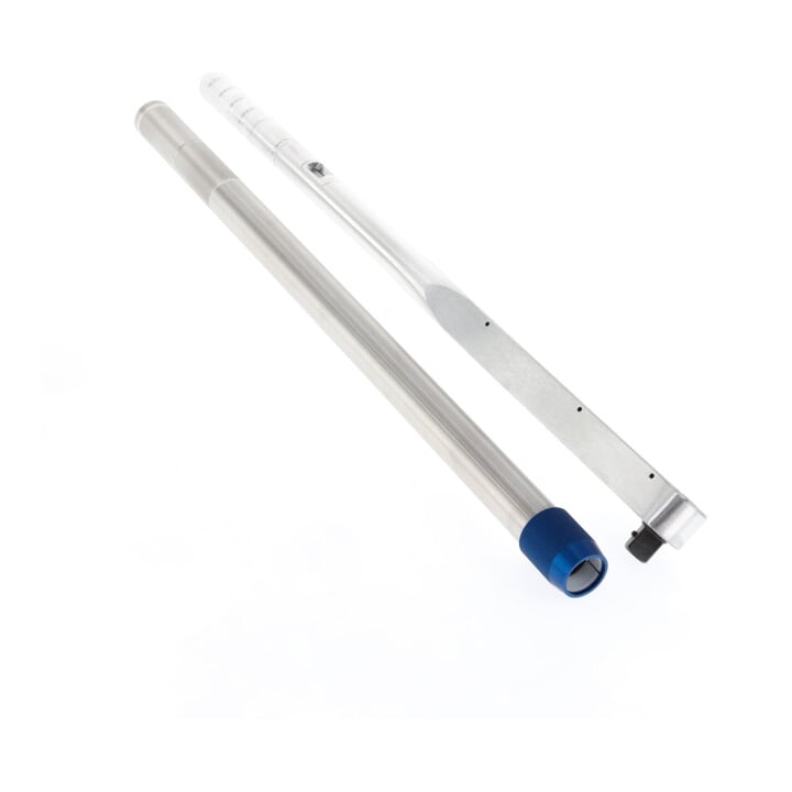 Gedore momentsleutel Dremometer DX, 520-1000 Nm, in kunststof doos, met aluminium verlengstuk
