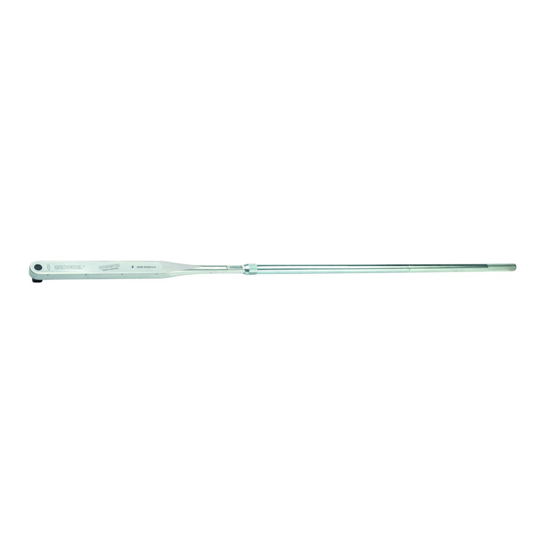 Gedore momentsleutel Dremometer F, 1500-3000 Nm, met twee verlengstukken
