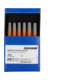 Gedore Nietzieher und -kopfsetzer-Satz, 6-teiliges Set, gehärtet für Schlagwerkzeuge, im PVC-Halter, 125 B-4