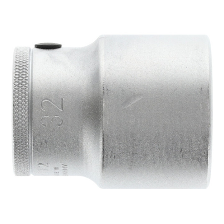 Gedore Nuss 3/4'' 20 mm Antrieb, 6-kant, 32 mm Weite, verchromter Stahl, 32 32