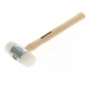 Gedore Nylonhamer met houten steel, lederhamer, Ø 50 mm, espensteel, gesmeed, 225 E-50