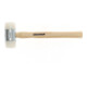 Gedore Nylonhamer met houten steel, lederhamer, Ø 50 mm, espensteel, gesmeed, 225 E-50-5