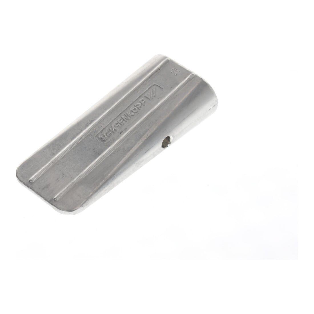 Gedore OCHSENKOPF Alu-Hohlkeil einzeln, Geschmiedetes Aluminium, Zum Eintreiben von Stahl-, Alu- und Kunststoffkeilen,  KWF-Profi Qualität, Hubhöhe 58 mm