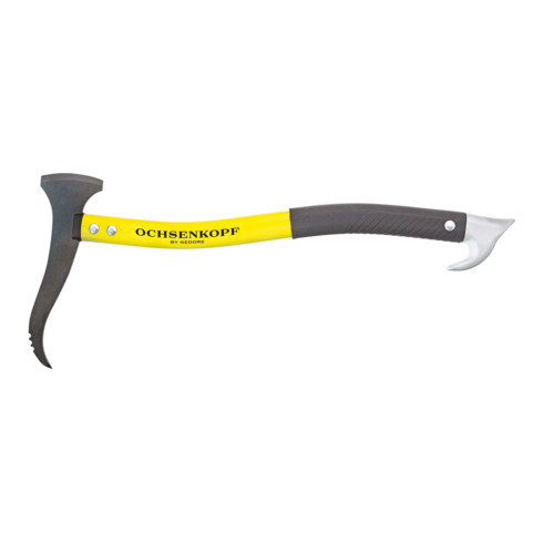 Gedore OCHSENKOPF Ascia a mano in alluminio, manico in lega di alluminio, 500 mm, 560 g, per legno, attrezzo forestale, OX 172 SCH-0500