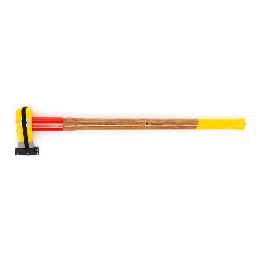 Gedore OCHSENKOPF Profi-Spalthammer Big Ox, Mit Rotband-Plus Stielbefestigung, Langlebiger Stiel aus Hickoryholz