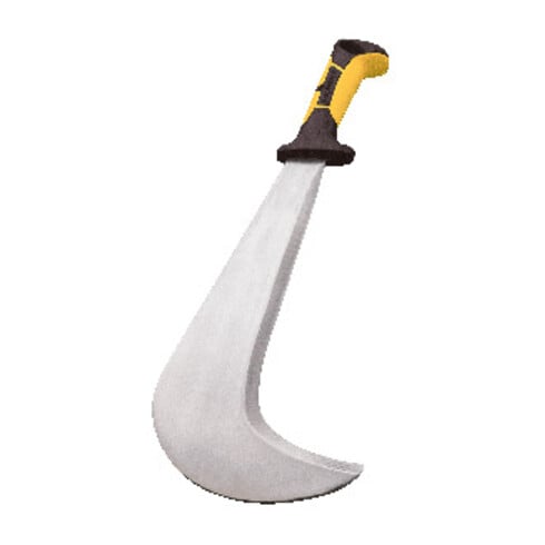 Gedore OCHSENKOPF Schweizer Gertel, Machete mit 2-Komponenten-Griff, Schneide 295 mm lang, für Garten-/Forstarbeit, OX 252 K-0500