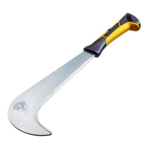 Gedore OCHSENKOPF Schweizer Gertel, Machete mit 2-Komponenten-Griff, Schneide 295 mm lang, für Garten-/Forstarbeit, OX 252 K-0500