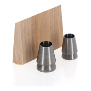 Gedore OCHSENKOPF Set fissaggio, incuneamento per asce, 3 pz (2x cuneo ad anello, 1x cuneo in legno), attrezzo forestale, OX E-123-0100-2