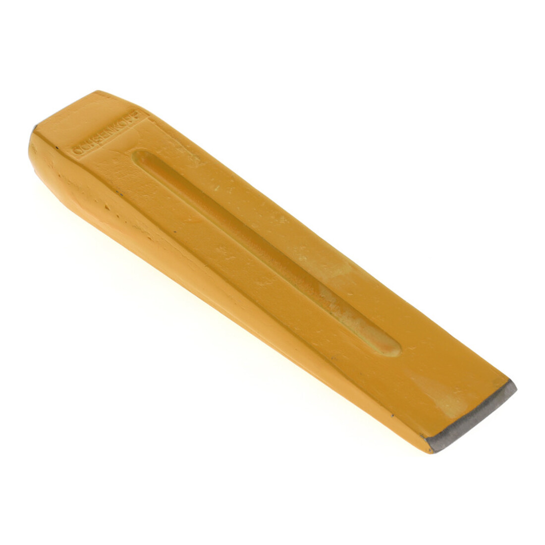 Gedore OCHSENKOPF Stahl-Spaltkeil, Geschmiedeter Sicherheitskeil, Zum Fällen und Spalten, KWF-Profi Qualität, Hubhöhe 31 mm