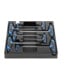 Gedore offset schroevendraaierset in 2/3 ES module