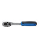 Gedore omkeerbare ratel, voor 1/4 inch, 6,3 mm aandrijving, 15° omkeerhoek, 129 mm lang, 2K handvat, 2093 U-10-4