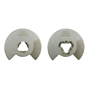 Gedore Paire de plaques de pression Gr. 0A-1