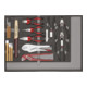 Gedore Pince à outils rouge + outil à percussion module CT 29pcs-1