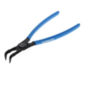 Gedore Pinza montaggio per anelli di sicurezza interni, 90°, Ø albero 85-140 mm, punte Ø 3,2 mm, acciaio, 8000 J 41