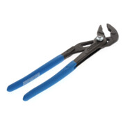 Gedore Pinza per pompa acqua, apertura fino a 38 mm, bloccabile con pulsante, protezione morsetto, piatta, cromata, 142 10 TL-2