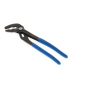 Gedore Pinza per pompa acqua, apertura fino a 38 mm, bloccabile con pulsante, protezione morsetto, piatta, cromata, 142 10 TL-4