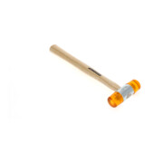 Gedore Plastikhammer, Ø 32 mm, Auswechselbare Köpfe aus Cellulose-Acetat, Robuster Stiel aus Esche-4
