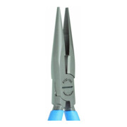 Gedore Platbekzange, lange Backen, gezahnt, recht, inductief gehard, antislip-handgreep, lengte 140 mm, 8132-140 TL-2