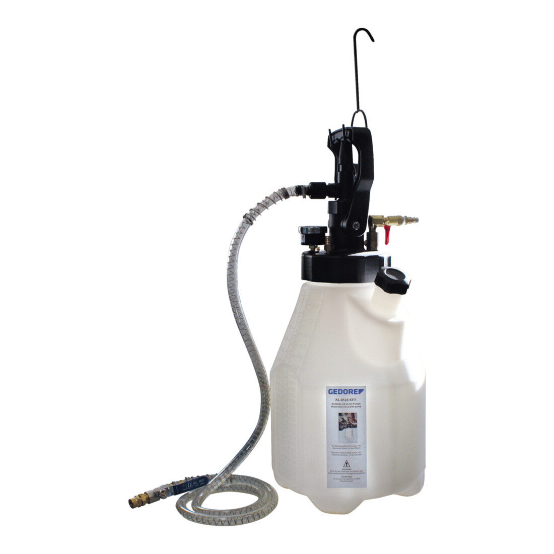 Gedore Pompa dell’olio con serbatoio 12 l