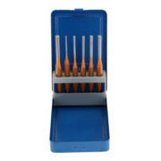 Gedore ponsen set 6-delig in metalen opvouwbaar etui-2
