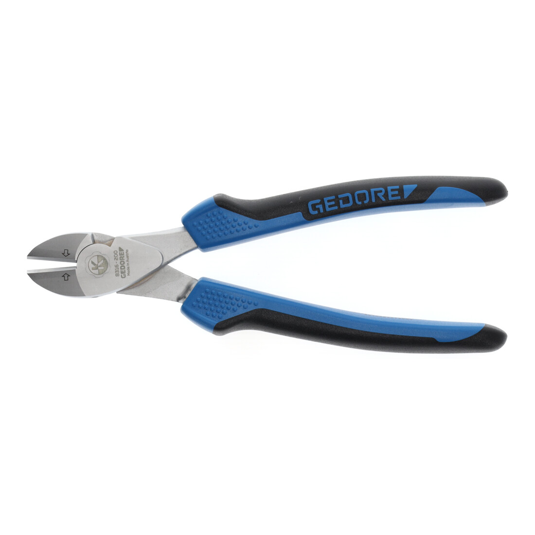 Gedore power side cutter 200 mm, poignée à 2 composants