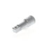 Gedore Prolunga per chiave a bussola, 1/2'' 12,5 mm, 4 lati, 63 mm, acciaio cromato, 1990-2.1/2-4