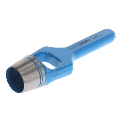 Gedore punzoni ad anello per materiali morbidi, Ø 40 mm, gomma, pelle, tessuto, rotondi, 205 mm, punzone, 570040
