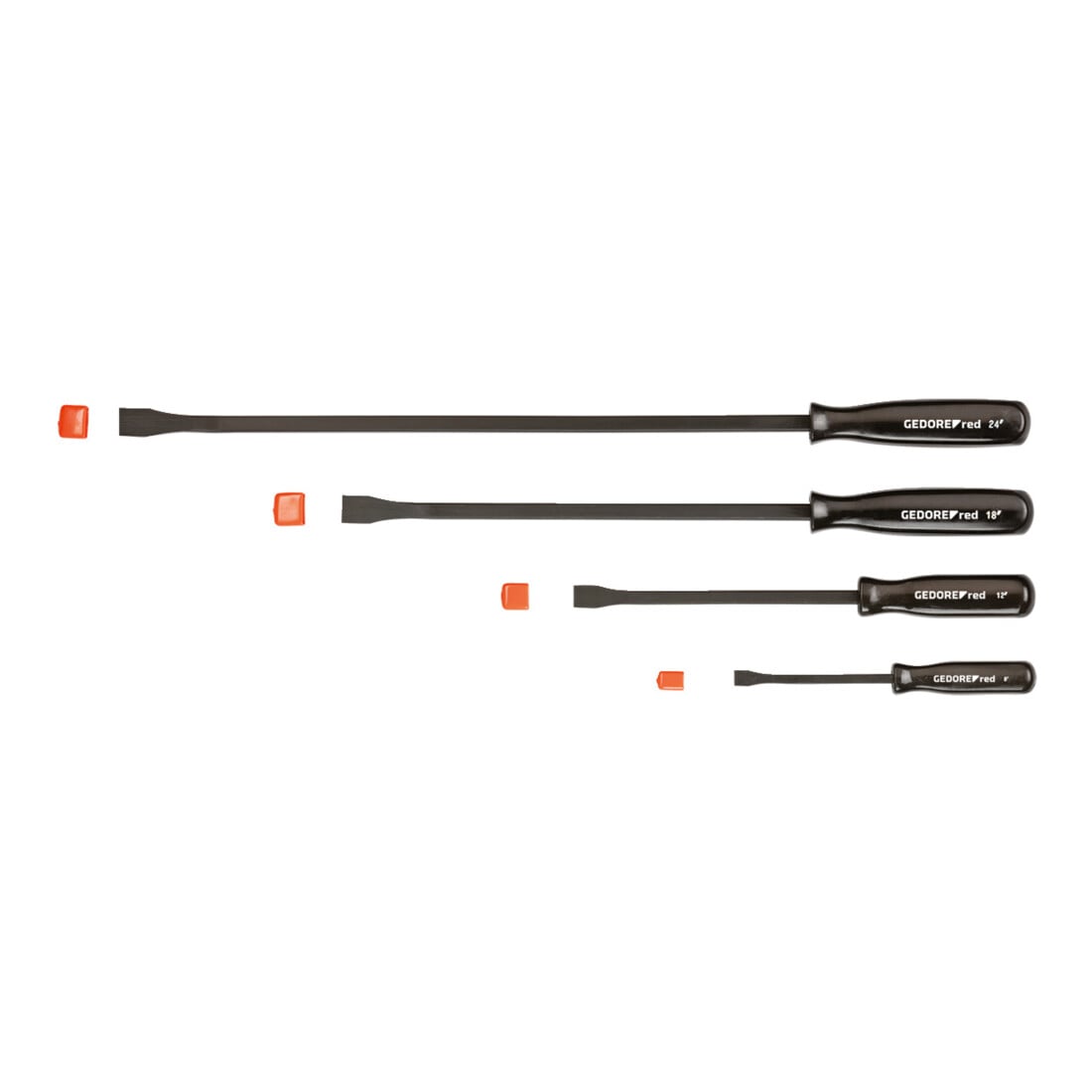 Gedore R19101002 Montierhebelsatz 24-18-12-8 Zoll 4-teilig