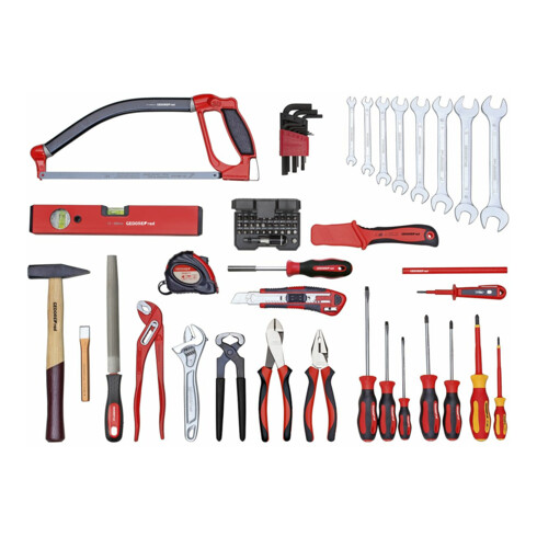 Gedore R21000072 Ensemble d'outils BASIS, 72 pièces, en vrac