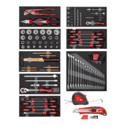 Gedore R21010001 Ensemble d'outils 8x modules CT, 119 pièces-1