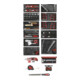Gedore R21010002 Set d’outils 11x modules CT + divers outils 166 pièces-1