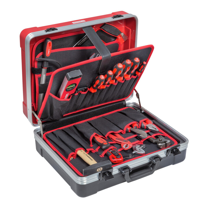 Gedore R21650072 Werkzeugsatz BASIS im Werkzeugkoffer 72-teilig